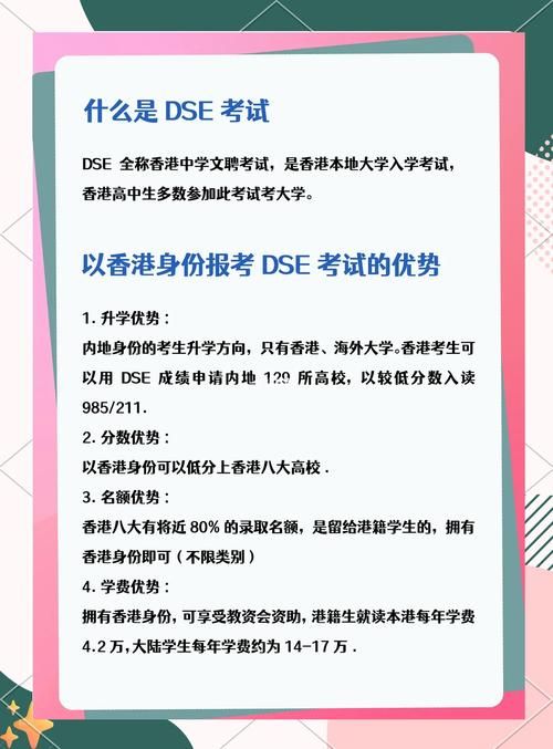 dse考试是什么意思（dse考试可以报考哪些学校）