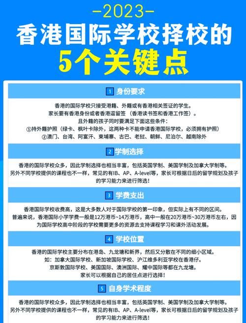 香港小学插班指南：择校申请全攻略