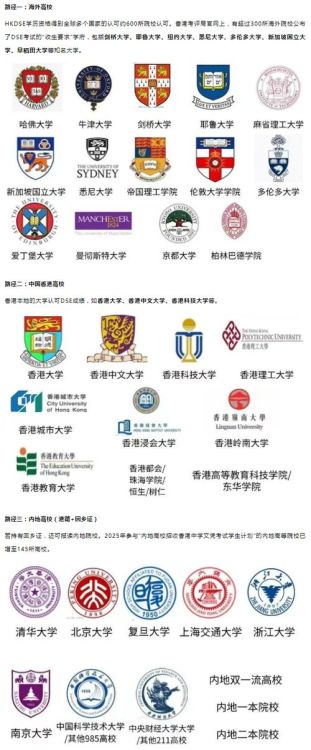 香港DSE升学指南:高考后如何规划理想大学路径