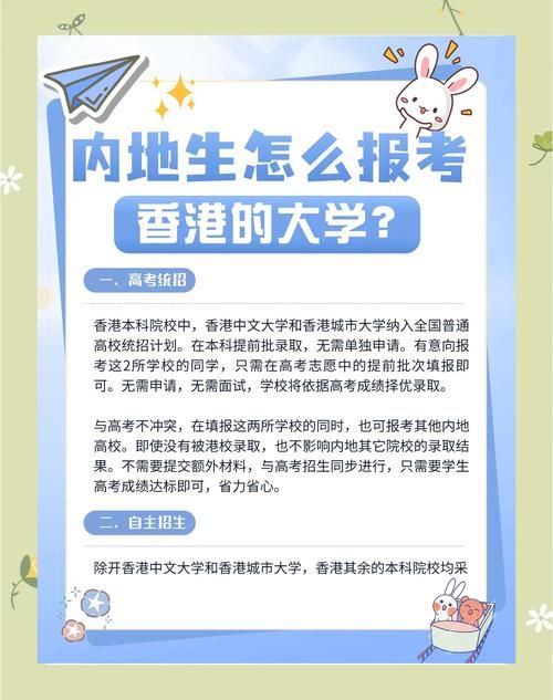 内地本科生能否插班香港大学？申请条件与流程详解