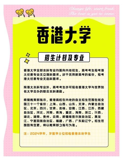 香港大学2024年插班生招生简章发布:报名时间与录取条件详解