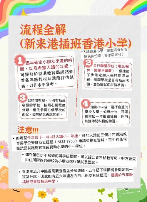 内地转学香港中学:插班申请流程全攻略