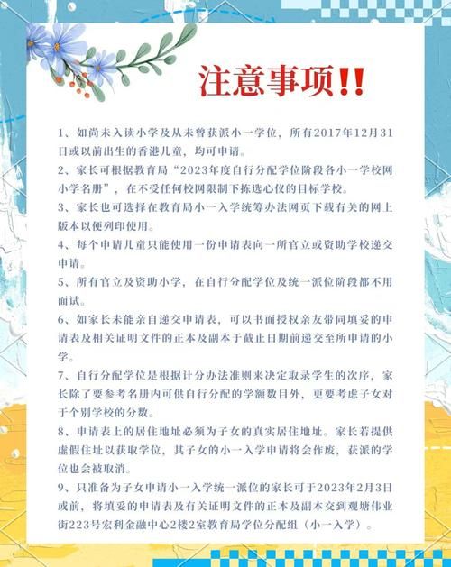 内地学生插班香港小学一学期:政策与申请指南