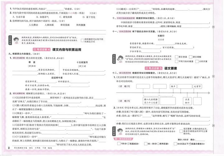 香港小学六年级语文试卷解析：备考要点与高分策略