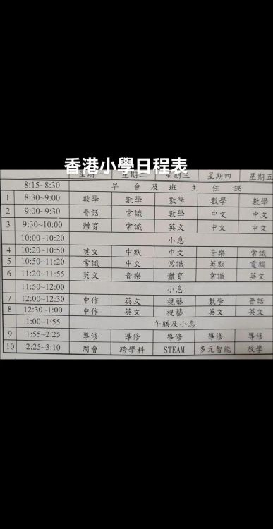 香港小学插班笔试成绩公布时间全解析