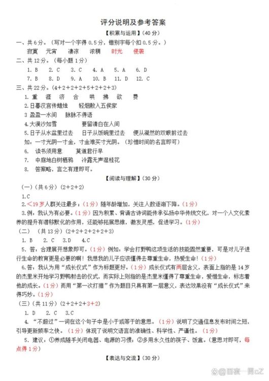 香港中学六年级语文试卷全解析:备考策略与真题点评