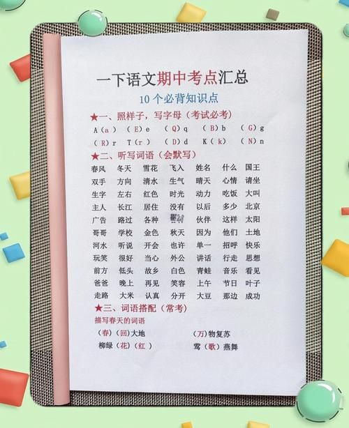 香港小学一年级语文试卷解析：考点难点全揭秘